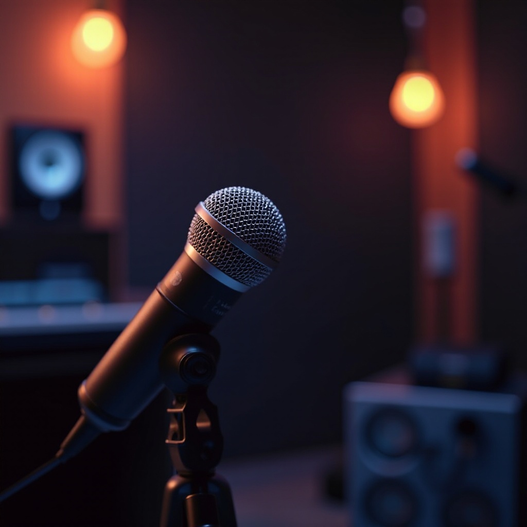 pro singing microphone