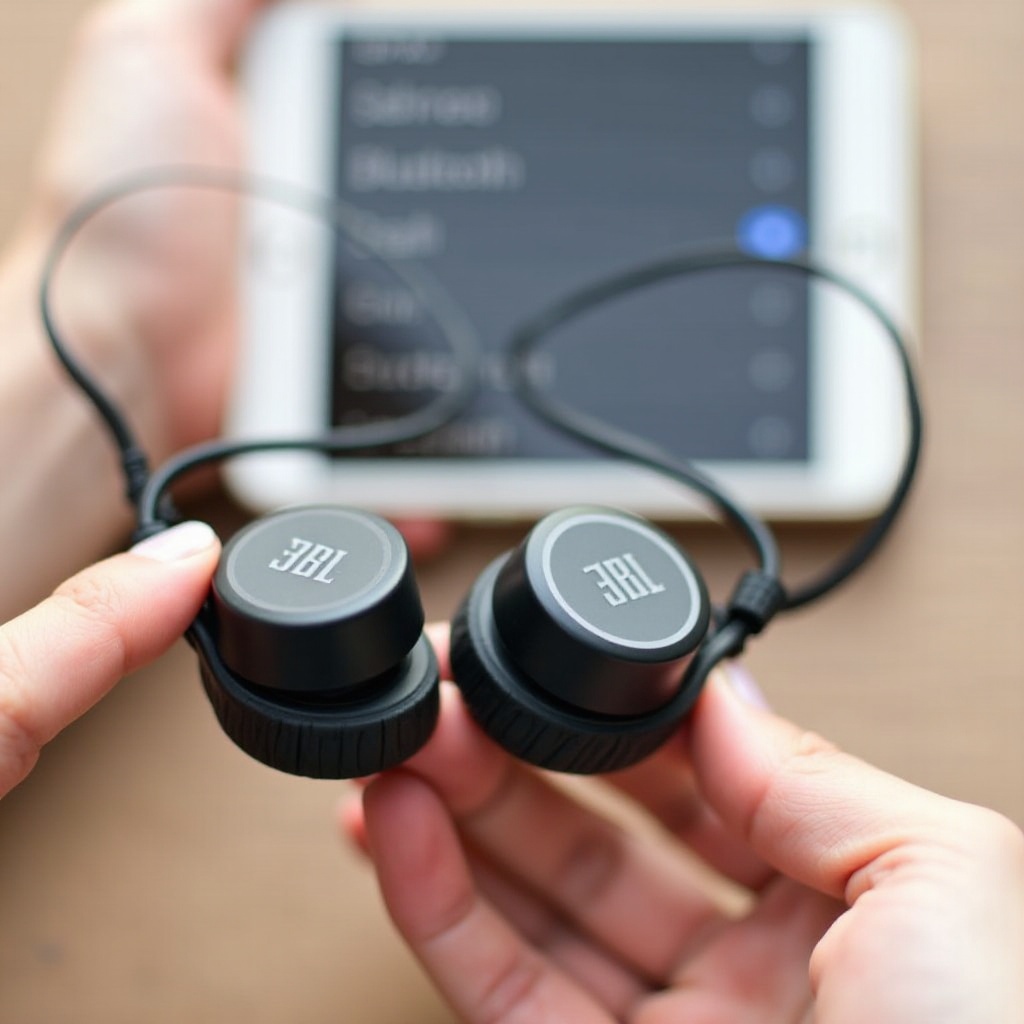 how do i connect my jbl bluetooth headphones