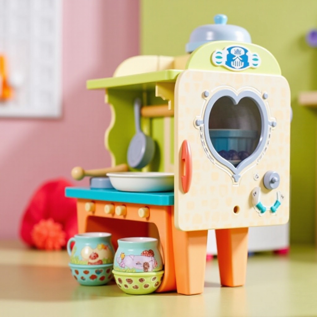 toy kitchen with sounds