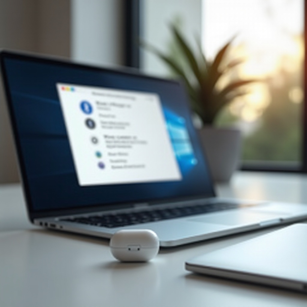 how to connect airpods to pc laptop