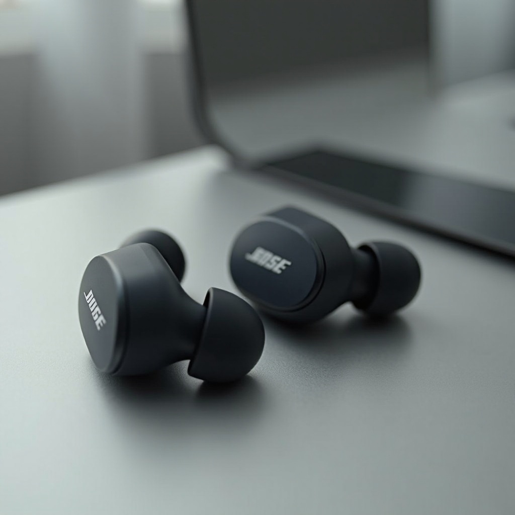 how to turn on bose earbuds without case